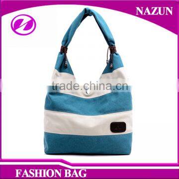 Wholesale NEW Design Large Capacity Weekend Duffle Bag Lady canvas shoulder bag