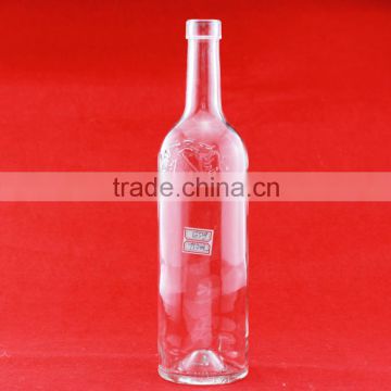 High quality 750ml glass bottle 750ml glass spirit bottle glass bottle cutter