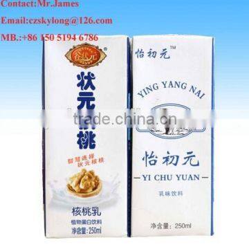 Combibloc carton for milk and juice