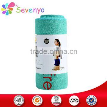 Yoga Mat Towel Embrodiery Logo