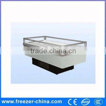 commercial display supermarket produce coolers air cooling for frozen food