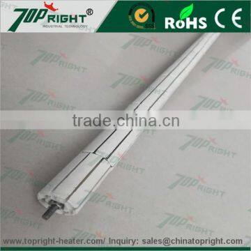 Heat Resistant Electric Cordierite Ceramic Bobbin tube Heater from Topright Industrial