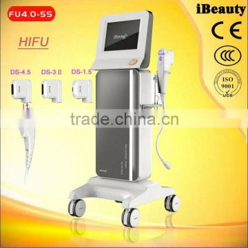 High Frequency Portable Facial Machine 2016 High Intensity Focused No Pain Ultrasound HIFU/face Lifting Machine 7MHZ