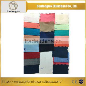 Cover Twill Cotton Polyester Polo Shirt Making Fabric In Spandex