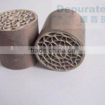 metal catalyst substrate flexible bellows exhaust DPF