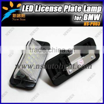 Error Free Led License Plate Light Lamp For BMW E36(92-98),18SMD Dustproof LedLicense Plate Light Bulbs