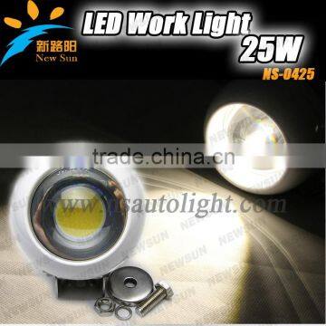 LED Work Light,25W C ree Led Work Light, LED Driving Light For Tractor Forklift Off-road ATV Excavator