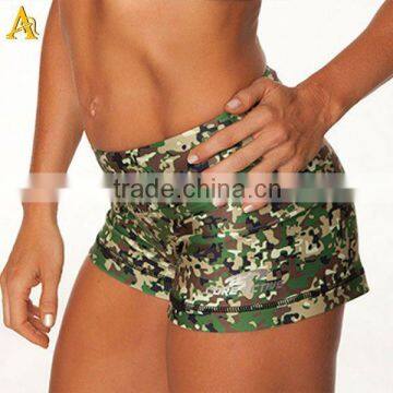 Custom made sublimation shorts women gym shorts fitness yoga wear