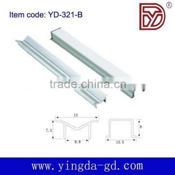 Sliding door glide/track, Aluminum rail for guide door gear