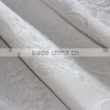 100% Polyester White Jaquard Mattress Fabric photo-2