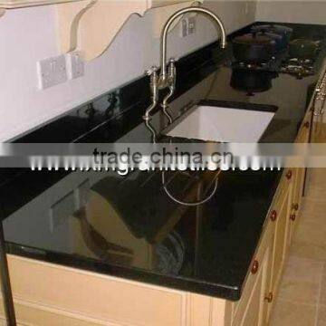 black kitchen granite countertops