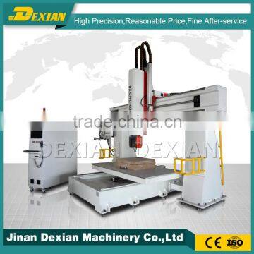 High Accuracy Cnc Router Machine / Cnc 5 Axes for Wood Foam Mould photo-2