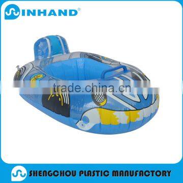Promotion Blue PVC Inflatable Baby Rider Toy/ Pvc Inflatable Animal Rider Float Beach Water Toys/ Inflatable Float Lounger