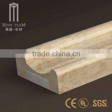 Mexico marble wall skirting white marble floor design