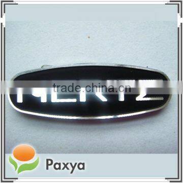 Aluminum metal logo nameplates