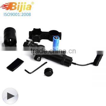 BIJIA Advanced Optics Adjusted Rifle Scope Sight With 2 Mounts Tactical Laser Dot, Green