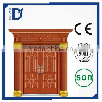 Modern High Quality Garden Fence Metal Door Wrought Iron Sliding Gate Designs photo-4