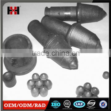 New ISO certification tungsten carbide rock drill as mining drill rig rock bucket tungsten carbide bullet weight