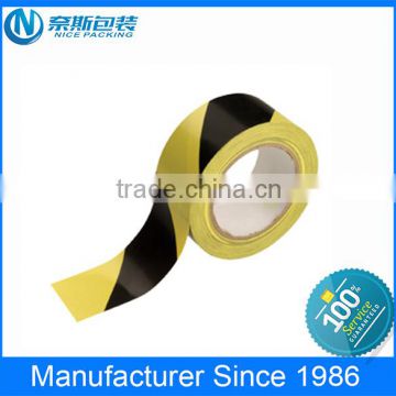 Floor Warning Use Self Adhesive Black Yellow Hazard Warning Floor Tape