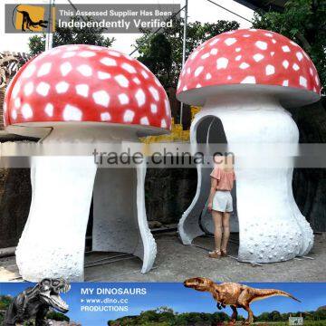 MY Dino-C063 High simulation rubber mushroom statues for indoor decoration