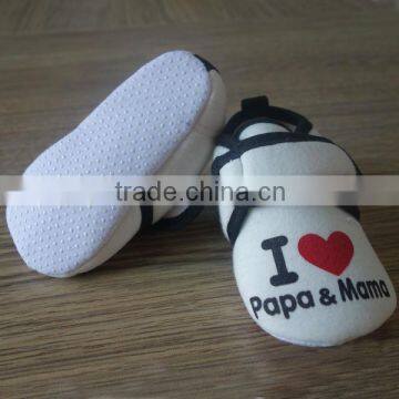 China manufacture 2014 newest baby prewalker shoes