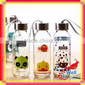 diffuser square glass water bottle WB080R