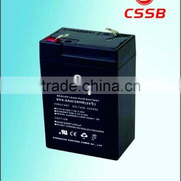 Lead Acid Battery for general purpose 6V 4.0AH