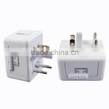Smart Appearance Mini Universal 1 Usb Travel Adapter With LED Light photo-6