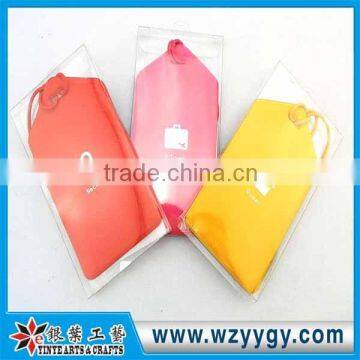 Customized reflective PVC baggage tag for airlines