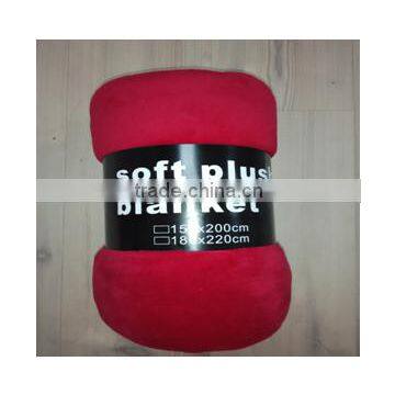 Stock 100% Polyester Blanket Fabric photo-2