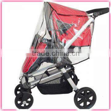 Rain cover for stroller good PVC transparent baby pram rain cover