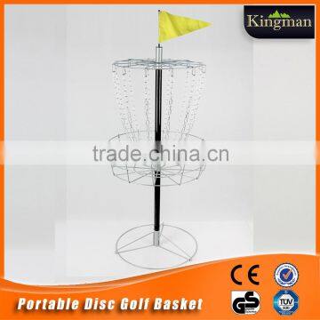 2016 good quality professional frisbee disc basket