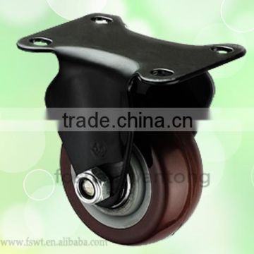 Hot Style Double Bearing Medium Duty Hardware Polyurethane Casters