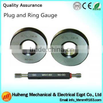 Thread ring and plug gauge ring gauge