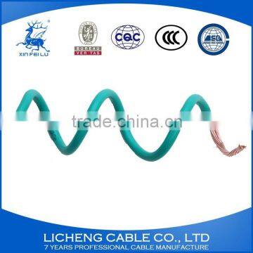 Green House Wiring Copper Conductor PVC Insulated Flexible Electric Connecting Wire and Cable -BVR(4mm2) photo-4