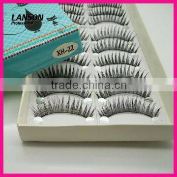 10 Pairs cheap wholesale artificial eyelashes XH-22#