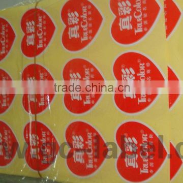 Direct manufacturer cheap cute self-adhesive label stickers