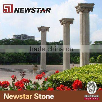 Newstar produce natural stone pillar