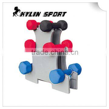 Neoprene Dumbbell Set With Rack