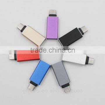 Metal USB 3.1 Type-C Male to Micro USB 5P Female Adapter for Xiaomi 4C NUBIA Z9 Mini Max Elite Lenovo ZUK Z1 Mobile Phone photo-5