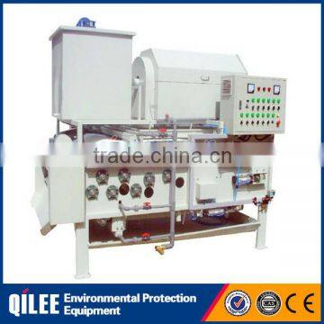 SUS304 belt filter press machine for electroplating wastewater\printing sewage