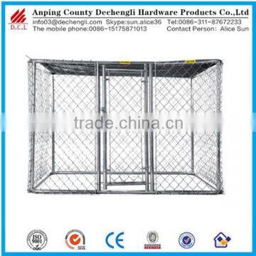 China hot sale safe cheap chain link dog kennels