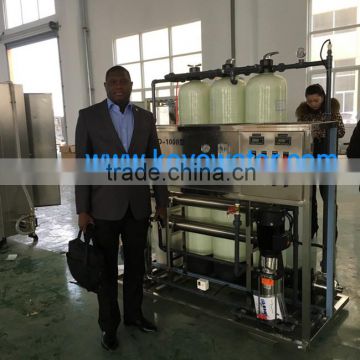 1000LPH Commercial ro system pure drinking water filter plant/ro water treatment solution supplier