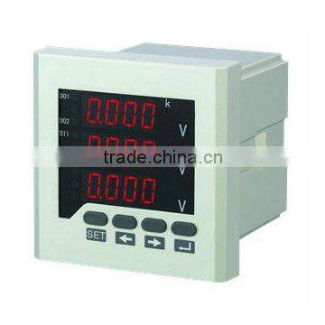 96*96 three phase AC voltmeter led digital meter voltage voltage RH-3AV33