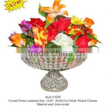 Crystal Flower Vase