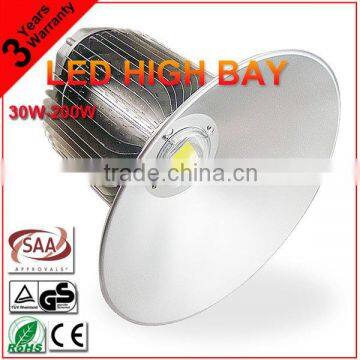 SAA CE RoHS Bridgelux COB 200W LED High Bay Light Factory