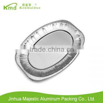 2016 New Style Aluminium Foil 13.8'' Oval Barbecue Pans