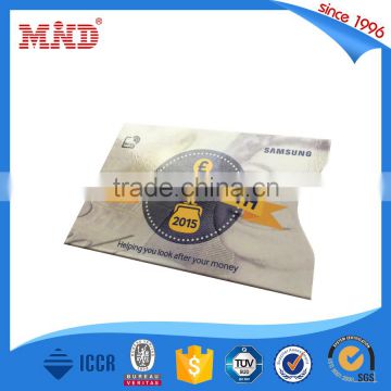 MDBS46 Anti Scan credit card Blocking rfid Sleeve ID Protector Secure IC Bank Info