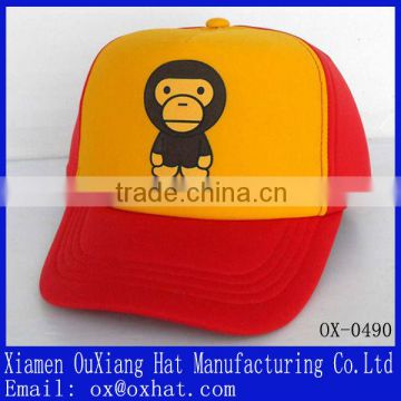 2014 fashion cartoon style customised printed logo snapback sports hat and cap