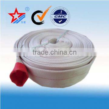 wholesale Polyester jacket flexible pvc fire hose polyester staple fiber in China